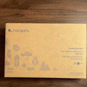 New Norwex Dual-Sided Graphite Sponges